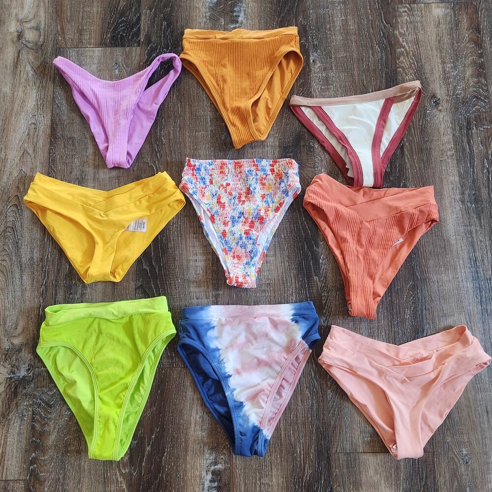 L*Space Bikini Bottoms Size XS Lot of 9